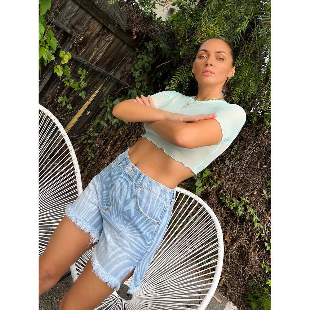 AFRM Paso Denim Shorts